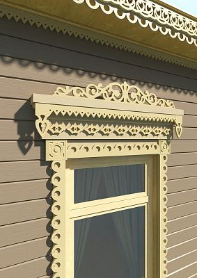 Резной соединительный элемент SNL-9, резной деревянный декор, наличники на окна и двери