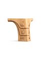 Ножка из дерева для мебели MN-054 для дивана, кресла