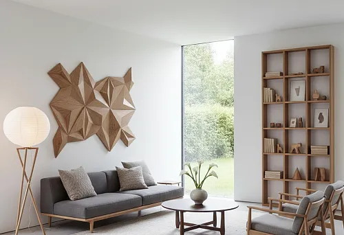 Геометрия уюта: как использовать деревянный декор в минималистичных интерьерах