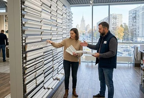 Купить потолочный плинтус в Москве: как выбрать профиль для квартиры, дома и разных интерьеров