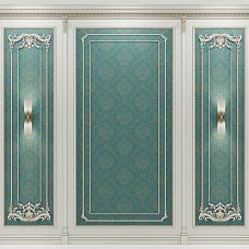 Деревянная резная накладка N-406, применение в интерьере