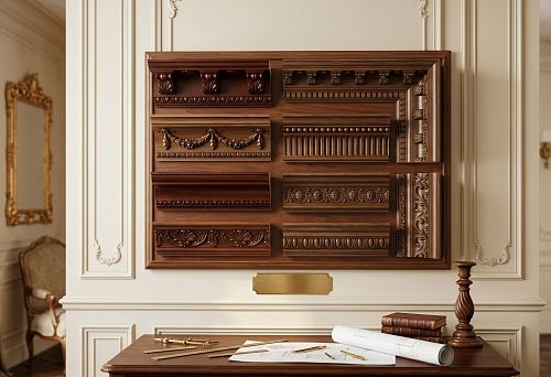 Верхняя линия интерьера: деревянный карниз — как выбрать профиль для классической отделки