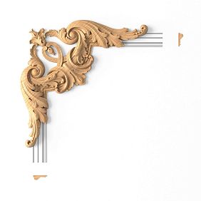 Декоративный элемент угловой MLD-3U-1