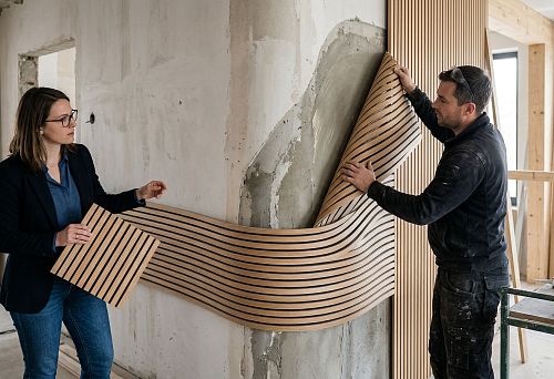 Гибкие панели рейки: как выбрать решение для сложных поверхностей