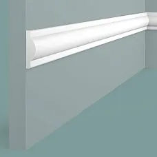 Молдинг настенный полистирол ударопрочный D1040 Hi Wood крупный профиль 40 на 11,5 мм