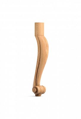 Резная мебельная ножка MN-021 - подробнее