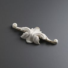 Резная накладка NPU-400 из полиуретана для молдингов Ставрос. Декор мебели, стен под покраску, влагостойкая