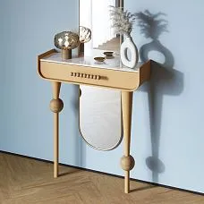 Ручки Atlas HL-071 из дуба на фасадах кухонного гарнитура