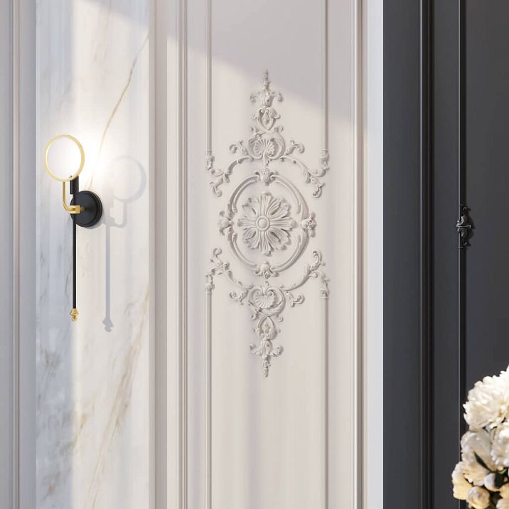 Настенная лепнина CPU-9-1 под покраску для холла и гостиной