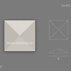 Лепнина декор RPU-055