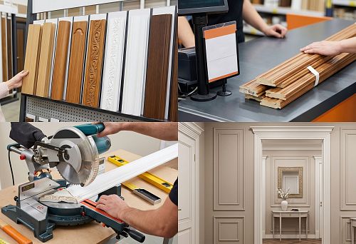 Наличники для дверной коробки: как выбрать, купить и красиво оформить дверной проём