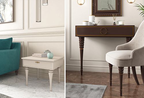 Стильные деревянные стулья с мягкой обивкой и резными ножками в классическом и современном дизайне