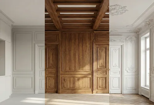 МДФ-профили против массива и полиуретана: когда что выбирать в интерьере