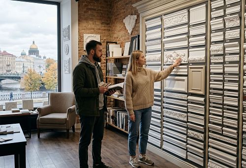 Декоративные молдинги для стен в СПб: как выбрать молдинги для стильной отделки интерьера