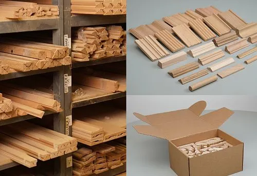 Декоративные элементы из массива дерева