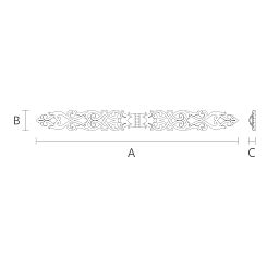 Резная накладка N-241