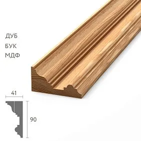 Деревянный карниз KZ-008