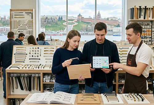 Как выбрать мебельную фурнитуру в Нижнем Новгороде и заказать подходящие комплектующие для мебели