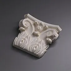 Резная капитель из полиуретана KLPU-004 декор архитектурная фото