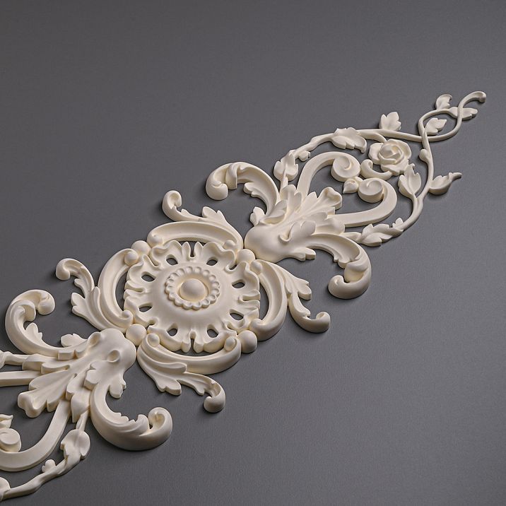 Комплект декора NPU.VRS-004 из полиуретана - резные накладки Версаль для стен