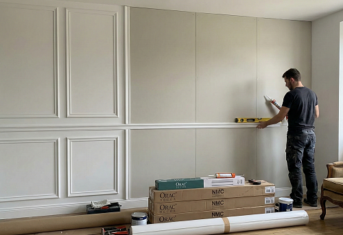 Молдинг из полиуретана купить и стеновые панели: как создать буазери бюджетно