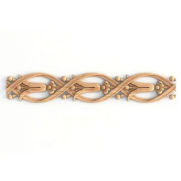 Резной погонаж K-041 от Stavros для элегантного интерьера