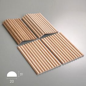 Образец реечной панели OPAN-003