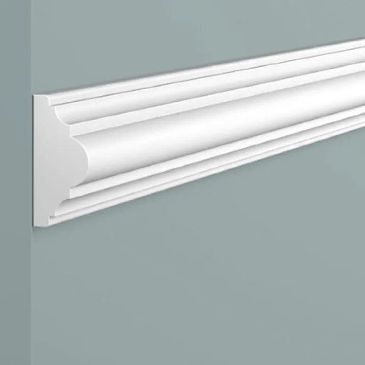 Молдинг D32V1 ПОЛИСТИРОЛ HI WOOD 32мм х 15мм х 2,0м крупным планом