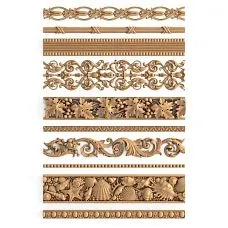 Декоративный резной погонаж из дуба и бука – примеры изделий