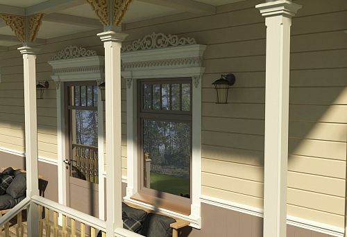 Отделка деревом интерьера мансарды: особенности и преимущества