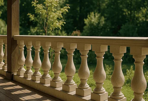 Балясины Смоленск — классические балясины на веранде дома, сочетание архитектурного наследия города с современным исполнением