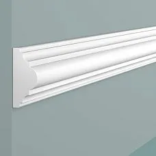 Молдинг D40V1 ПОЛИСТИРОЛ HI WOOD 40мм х 18.5мм х 2,0м крупным планом