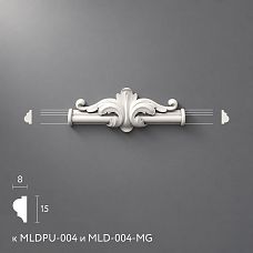 Лепнина из полиуретана NPU-401.1. Декор для молдингов.