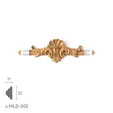 Детализация резьбы декоративного элемента N-434.1 STAVROS