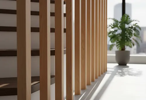 Балясины из бука: стабильность, однородная текстура и аккуратный рельеф