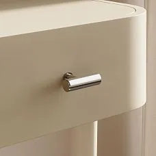 Ручка мебельная Oscar HL-061-2M из массива дерева с металлическими вставками STAVROS, стильный дизайн для кухонь, шкафов, комодов, с покрытием