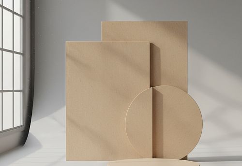 Прямоугольные и круглые заготовки из МДФ для мебели и интерьера