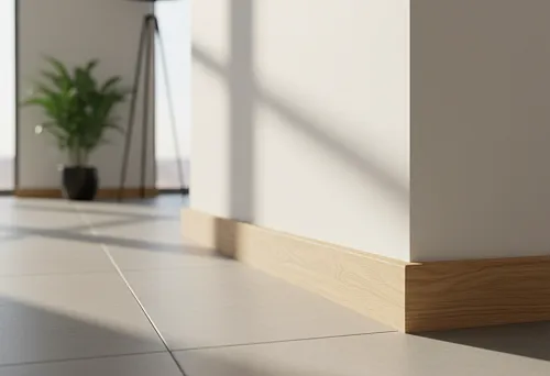 Деревянный плинтус для пола: высота, профиль, цвет, метод крепления