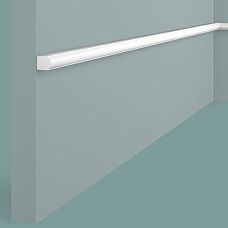 Молдинг настенный полистирол ударопрочный D10 Hi Wood размером 11,4 на 10 мм