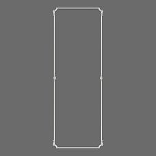 Комплект лепного декора CPU-9-2 для оформления стеновой панели STAVROS