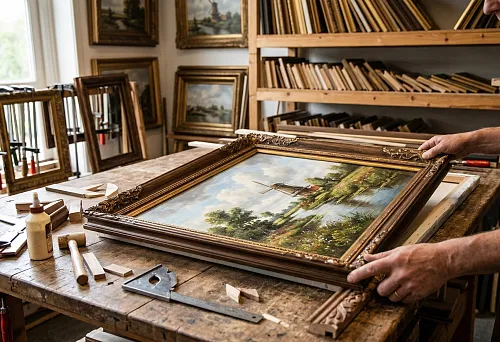 Багет для картин из дерева: как рейка превращает изображение в произведение искусства