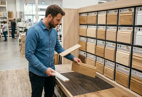 Купить деревянный плинтус для пола: как выбрать материал, размер и профиль