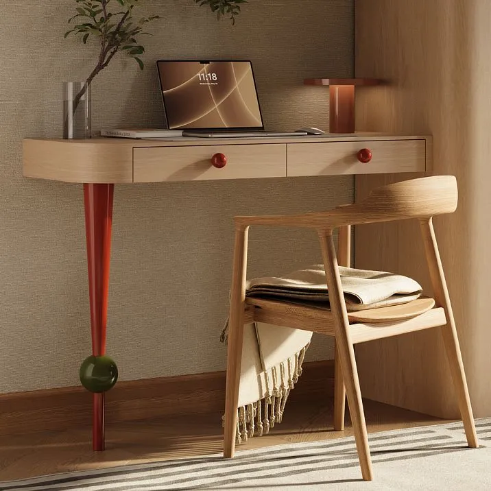 Каркас стула-кресла STU-004 из массива дерева в скандинавском стиле с плавной полукруглой спинкой и подлокотниками на точёных ножках для создания комфортной Seating-зоны.