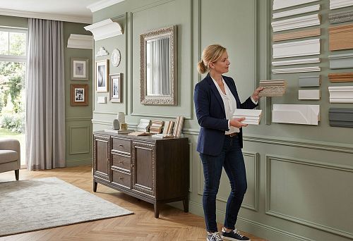 Молдинги в дизайне интерьера: как выбрать декоративный профиль для стен, мебели и декора