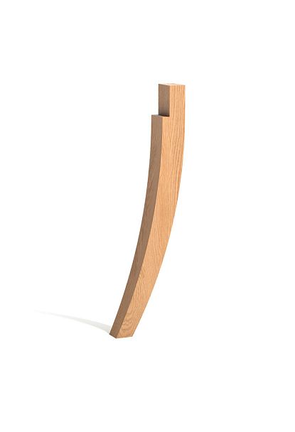MN-197 изогнутая деревянная ножка из дерева