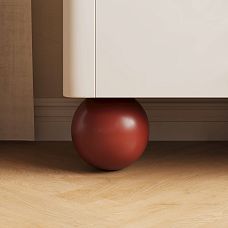 Неокрашенная сферическая опора MN-235M из дерева для современных консолей, пуфиков и арт-проектов под индивидуальную покраску