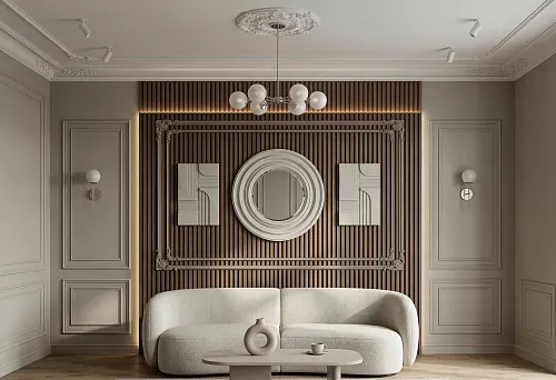 Реечные панели купить в Ижевске и декор для стен из полиуретана: как выстроить интерьер с точной визуальной иерархией