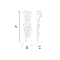 Уникальный дизайн резного кронштейна KR-017R чертеж