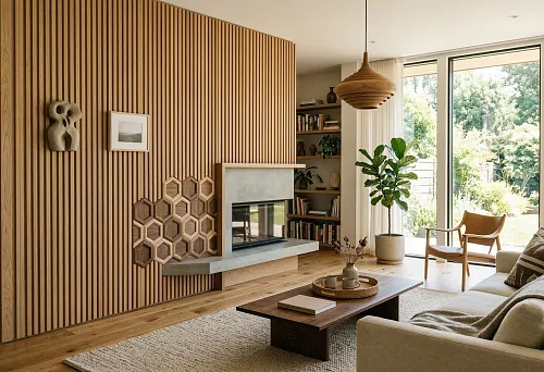 Реечные деревянные панели и орнамент из дерева: как добавить интерьеру характер, не превращая его в декоративную кашу