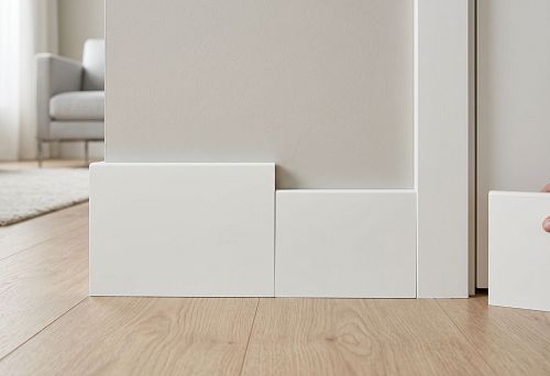 Плинтус МДФ 80 и 100 мм: как выбрать и купить подходящий плинтус для пола